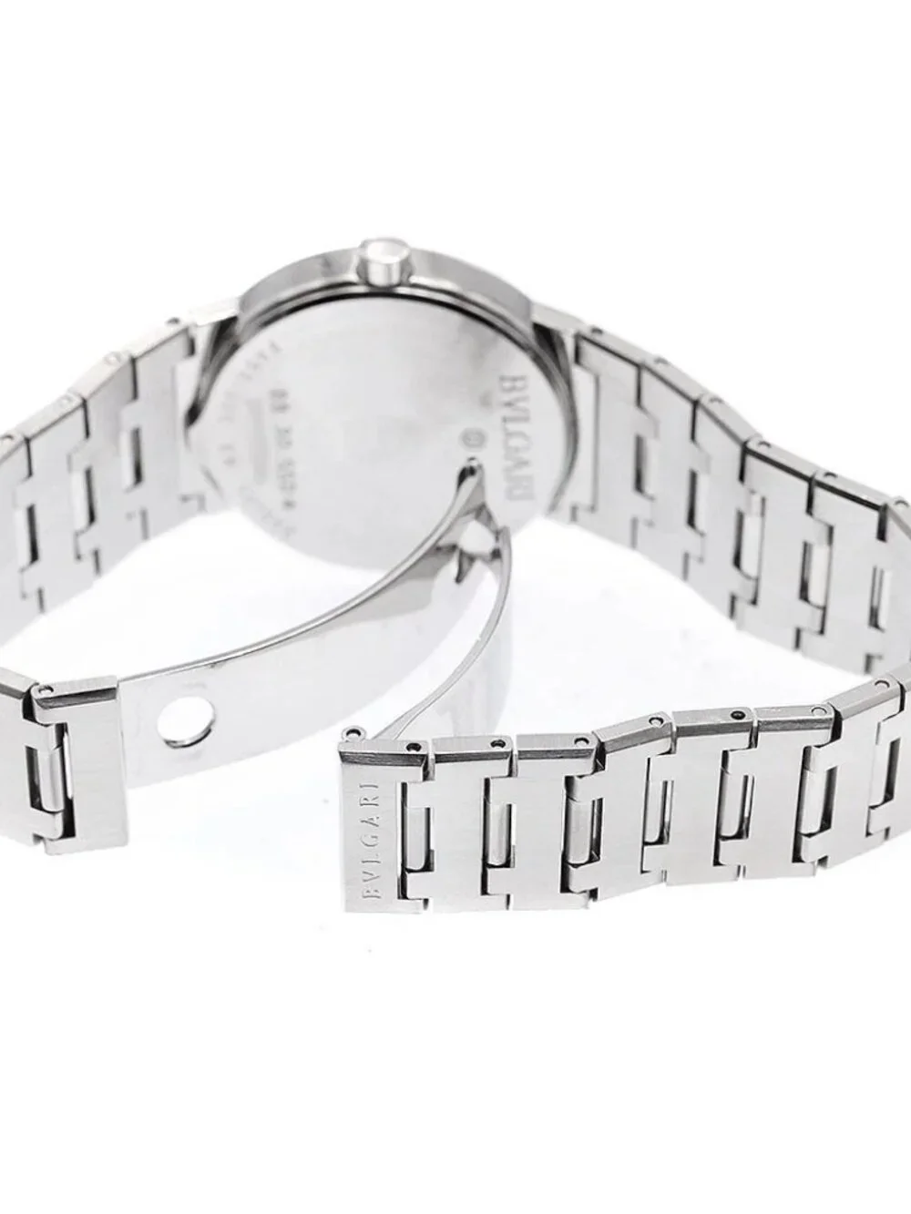 BVLGARI BVLGARIBVLGARI BB30SSD Date black Dial Quartz Boy's Watch
